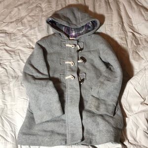 Girl’s fleece peacoat